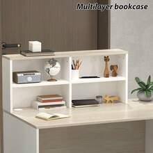 A Reception Desk With A Countertop And Lockable Drawers, Suitable For Salon Reception Rooms And Checkout Offices, Made Of Wood. Champagne Color - Champagne - View 4