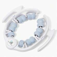 Rodillo Anticelulítico y Masajeador de Drenaje Linfático, Herramienta para Fascia Mejora la Textura de la Piel, Alivia Dolor de Brazos, Piernas, Abdomen y Glúteos, Equipo de Pilates para Moldeado Corporal - Azul claro - Ver 5