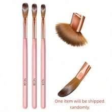 3pcs Acrylic Nail Brushes, Sizes 8/10/14, Professional Nail Brushes For Acrylic Powder Application, Nail Extension And 3D Nail Art Carving, Suitable For DIY Home Manicure Salon Nail Tools - Apricot - View 8