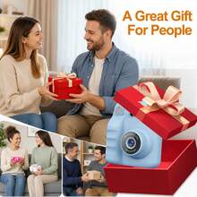 This Instant Print Camera Comes With Photo Paper, Specifically Designed For Children To Enjoy The Fun Of Taking Selfies. It Combines Instant Imaging And Digital Functions, Supporting 1080P HD Video Recording To Capture Precious Moments. With A Built-In MP3 Player And Educational Games, It's An Ideal Gift For Children Aged 3-12, Especially For Christmas, New Year, And Birthday Occasions. - Baby Blue - View 12