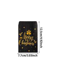 26pcs/Set Numbered Christmas Gift Bags, Suitable For Countdown, Party Favors And DIY Holiday Gift Packaging, Applicable For Christmas And New Year Party Decoration, Holiday Display And Surprise Gifts - Multicolor - View 4