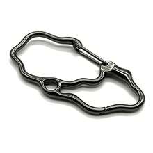 1pc Zinc Alloy Universal Buckle, Multifunctional Portable Bag & Luggage Snap Hook, Keychain Accessory Metal Fastener - Multicolor - View 3