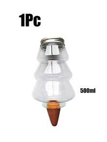 New Large Capacity Automatic Plant Watering Device, Transparent Self-Absorbing Water Ball With Clay Tip, Slow-Release Drip Irrigation Plug For Potted Plants, Home Gardening Hands-Free Watering Tool - Multicolor - View 13