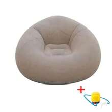 Inflatable Bean Bag Sofa Chair, Lazy Sofa - Indoor Outdoor Camping Portable Single Lounger, Perfect Holiday Gift,It Is A Part Of Your Warm Autumn And Winter Style And Christmas Decoration. - Multicolor - View 10