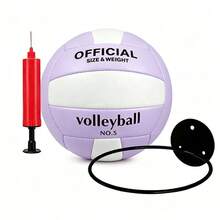 Suspension Training Volleyball Set Includes Hanging Ball Rack + Volleyball + Air Pump, Portable Storage, Suitable For Multiple Ball Sports, Easy Installation - Multicolor - View 7
