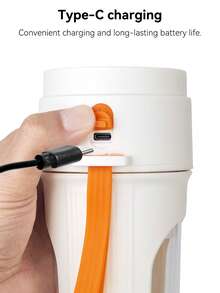 Portable Juicer, Rechargeable Small Juice Cup, 12 Blade Stainless Steel Blade, 21000RPM, Small Kitchen Appliance - Below 0.5L - View 9