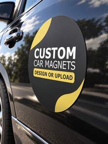 Custom Car Magnetic Signs, Personalized Vehicle Magnetic Decals With Logo And Text, Suitable For Cars, Trucks And Commercial Advertising - Multicolor - View 6