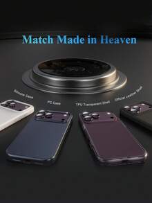 酒紅色相機鏡頭保護膜，相容 iPhone 18 Pro Max 18 Pro，CD紋理金屬邊框鏡頭蓋，9H 硬度防刮防指紋相機螢幕保護膜，手機後置相機鋼化玻璃保護膜，3入裝 - 酒紅色 - 查看 3