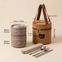 Hộp cơm Bento cho người lớn, hộp đựng cơm bằng thép không gỉ 304, hộp đựng cơm dùng được trong lò vi sóng, hộp chuẩn bị bữa ăn hình tròn có nắp, hộp cơm giữ nhiệt cho người lớn, hộp Bento kèm túi đựng cơm, hộp đựng thực phẩm cách nhiệt di động, hộp đựng thực phẩm du lịch cho học sinh - Nhiều màu - Xem 14