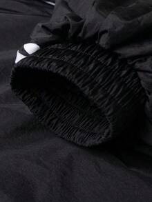 Adidas Women's BALLOON TT Loose Fit Comfortable Stand Collar Woven Jacket For Daily Outdoor Wear KY0545 - Black - View 10