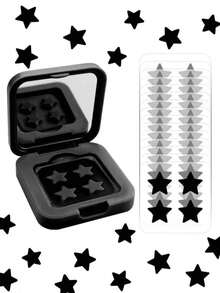Cute Star Face Stickers Suitable For Music Festivals And Parties - Multicolor - View 1
