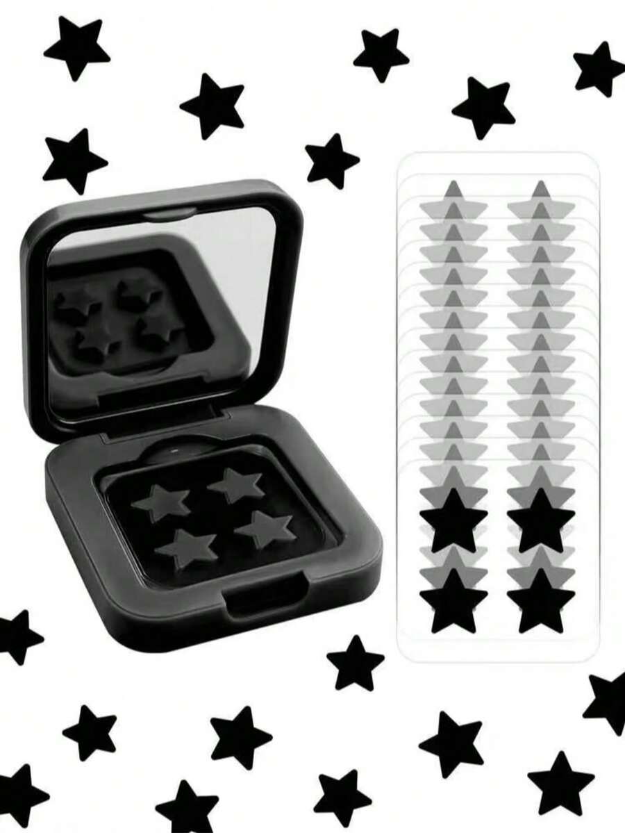 Cute Star Face Stickers Suitable For Music Festivals And Parties - Multicolor - View 1