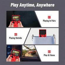 GAMINJA GC58 8-Bit Handheld Game Console, Mini Retro Game Machine, Pocket Portable Handheld Console, High-Definition Display, Long Battery Life, Classic Vintage Game Console - View 5