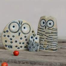 Owl Gift Animal Statue Funny Owl Decor Bird Art Sculpture Ornament Suitable For Home, Balcony, Desktop Decoration Gift For Friends Home Gift, Holiday Gift, Christmas, Halloween Gift - Multiple Styles - View 4