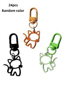Cute Cat Keychain, Fun Cat Bag Charm, Women's Cute Pet Keychain, Pet Lover Gift - Multicolor - View 14