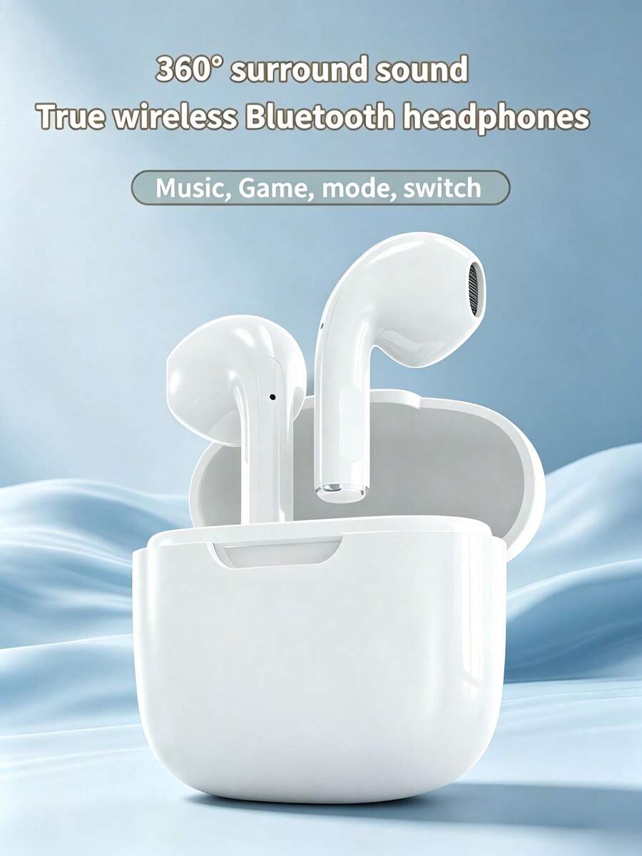 Wireless Bluetooth TWS Earbuds With Noise Cancellation, HiFi Stereo Sound Quality, Wireless Charging Case, Waterproof In-Ear Design, Suitable For Travel, Fitness, Outdoor Activities And Daily Use - A2 - View 1