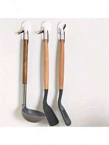 10/5/1pc Heavy Duty Practical Hooks, Suitable For Room, Home, Kitchen, Bathroom And Bedroom Decoration - Multicolor - View 2