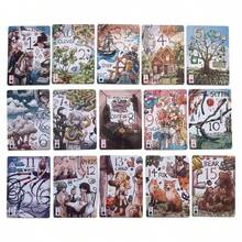 Simple Primitive Lenormand Tabletop Game 44-Piece Tarot Card Deck For Divination And Fortune Telling - Multicolor - View 4