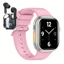 ZhiKexing Set Jam Tangan Pintar Olahraga + Earphone, Layar HD 2,01 Inci, Bodi Paduan Logam, Panggilan Nirkabel, Berbagai Mode Olahraga, Pengingat Gaya Hidup Tidak Terlalu Lama, dan Fungsi Lainnya, Hadiah Sempurna untuk Teman dan Pasangan, Ideal untuk Olahraga dan Pakaian Kasual - View 9