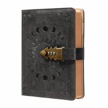 Unisex Lockable Diary Notebook, A5 240 Pages Lockable Journal, Replaceable Inner Pages Writing Notebook (8.5 * 5.9 Inches) - A5 - View 14