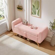 Storage Benches & Ottomans - Pink - View 5