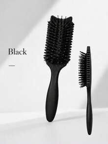 Curly Hair Detangling Brush With Side Teeth And Round Head Styling Comb, Suitable For Wavy, Curly And Thick Hair, Wet And Dry Use, Daily Detangling, Styling And Shaping, Multiple Colors Available - Multi-color 1PC - View 13
