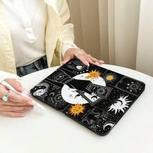 Playing Cards, Girl, Sun Painted Effect Tablet Protective Case, Built-In Pen Slot, With Stand, Compatible With Honor 8/9/10/X8/X8A/X9/X8Pro/X9Pro/ MatePad SE 11 Inch/MatePad 11 Inch/11.5 Inch/MatePad Pro/Apple 10th Gen/11th Gen 2025 (A16)/ Galaxy Tab A7/A9 And Other Popular Models - Multicolor - View 8