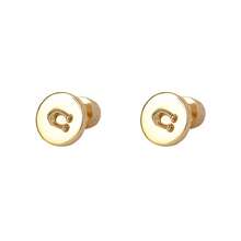Coach Women's Stud Earrings 352957GLD710 - Gold 352957GLD710 - View 2