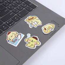 50 buah Stiker Kartun Lucu Anjing Puding Sanrio, Stiker Hadiah Gaya Baru untuk Notebook, Tablet, dan Hadiah Lainnya (Warna dan Gaya Acak) - MultiWarna - View 2