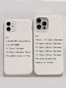1pc White & Grey Leopard Print Phone Case, Anti-Drop Anti-Collision Personalized Protective Shell Compatible With IPhone 16 Pro Max/18/17/16/15/14/13/12/11/Air - Multicolor - View 6