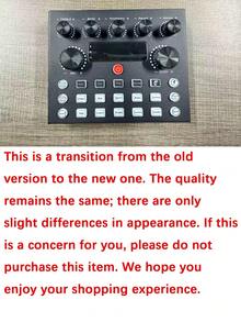 YAIUZGOO Live Streaming Sound Card Audio Mixer With Voice Changer And Sound Effects, Noise-Canceling Microphone Controller, Bass And Treble Adjustment, Suitable For Gaming, Live Streaming, Singing, Podcast And Karaoke Recording Equipment - View 11