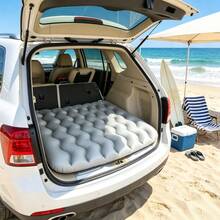 SUV Dedicated Trunk Gap Filler Inflatable Mattress, Portable Foldable Leak-Proof Raised Air Cushion, Creates Flat Sleeping Surface, Suitable For Road Trips, Camping, Vacations, Car Accessories - Fashion - View 4