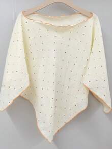 Postpartum Nursing Cover Shawl Windproof Breastfeeding Apron Cold Protection 100*100cm - Multicolor - View 4