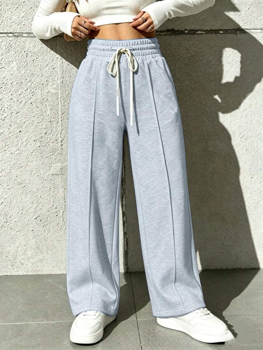 Women Sweatpants - Light Grey - View 1