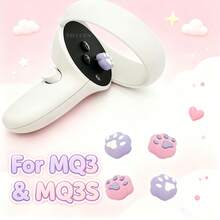 Paw Shape Controller Caps For Me Ta Quest 3 3S, Thumb Stick Grip Cover, Cute Joystick Protector For VR Controller - View 1