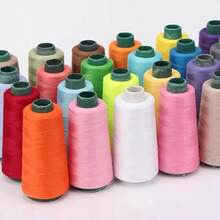 Simthread All Purpose Thread Polyester 400 Yards Each (1 White 1 Black) - 1pc - View 4