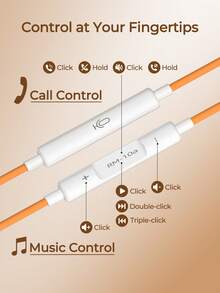 REMAX Earphone Semi-In-Ear Berkabel, Versi USB-C atau 3.5mm, Driver Dinamis 14.2mm, Mikrofon Terintegrasi dan Kontrol 3 Tombol, Ringan dan Nyaman, Kabel 1.2m, Tersedia 6 Warna, Cocok untuk Musik, Panggilan, Belajar, dan Penggunaan Sehari-hari - View 8