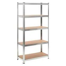 Warehouse 5 Tier Racking Shelf Heavy Duty Steel Garage Shelving Unit 150x70x30cm - DTGS11WH01157001 - View 5