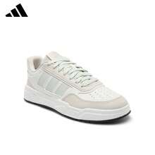Adidas Sepatu Sneakers Kasual Retro Low-Top Serbaguna Tahan Aus Model Low-Top dari Clover untuk Pria dan Wanita. - Aprikot putih/hijau - View 5