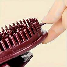 10pcs Chakra Massage Brush Set, Includes 2 High Elasticity Manual Massage Brushes And 8 Large Compressed Cleaning Towels, Full Body Relaxation Without Battery - Coffee - View 2