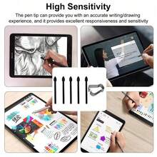 5支/套 S Pen 笔尖替换装，兼容三星 Galaxy Tab S6/S7/S7+/S6 Lite、Note10/Note 5G/Note10+/Note10+5G/Note20/Note20 Ultra - 黑色 - 查看 8