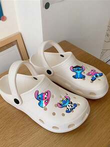 asmodee Sandal Jepit Kartun Star Wars Tema Disney dengan Berbagai Desain Motif, Total 4 Gaya. Terbuat dari Bahan PVC, Dilengkapi Aksesori Indah, Barang Dekoratif yang Terjangkau dan Praktis - MultiWarna - View 2