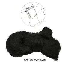 Nylon Bird Netting, Black 1*1‑Inch Mesh Protective Net For Gardens Orchards Chicken Coops Fruit Plant Guard - C - View 4