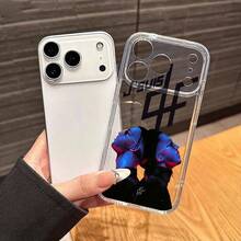 Street Hip-Hop Gesture Symbol Rapper JuL C'est Pas Des Lol Print Black Phone Case, Shockproof Matte Back, Full Coverage Hard Protective Shell For Daily Use - Multicolor - View 5