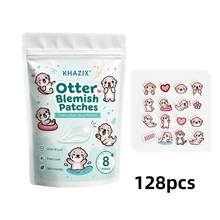 Cute Cartoon Pattern Acne Patches, Gentle Formula Comfortable Skin-Friendly Natural Acne Care Acne Patches - Otter - View 10