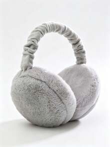 Ultra Soft Plush Earmuffs - Foldable, Warm, Comfortable, Cold-Resistant, Unisex Design For Winter Outdoor Activities, Hand Washable, Winter Accessorie - Multicolor - View 13