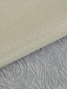 1 Buah Bantal Sofa Anti Selip Chenille Warna Solid Bergramasi Tinggi untuk Semua Musim, Gaya Minimalis, Kain Dekoratif & Pelindung Sofa untuk Rumah, Dapat Dicuci dengan Mesin. - Light Grey - View 9