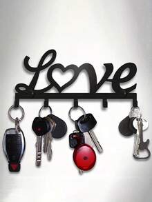 1pc HOME Home Decor Metal Key Hook - Key Storage Wall Hook, Wall-Mounted Key Rack Suitable For Room Decor, Living Room Decor, Home Decor And Accessories, Bathroom Storage, Party Home Decor, Closet Organizer - View 15