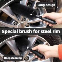 15/9/6pcs Car Wash Kit, Car Detailing Brush, Microfiber Cloths, Polishing Sponges - Automotive Cleaning Tool Set,Car Accessories - A - View 8