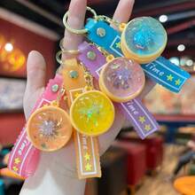 Hasbro Cute Crystal Transparent Dumpling Stress Relief Keychain, Student Backpack Charm - One Size - View 1